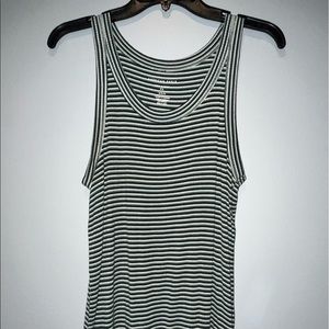 soft and stretchy striped tank from american eagle!!